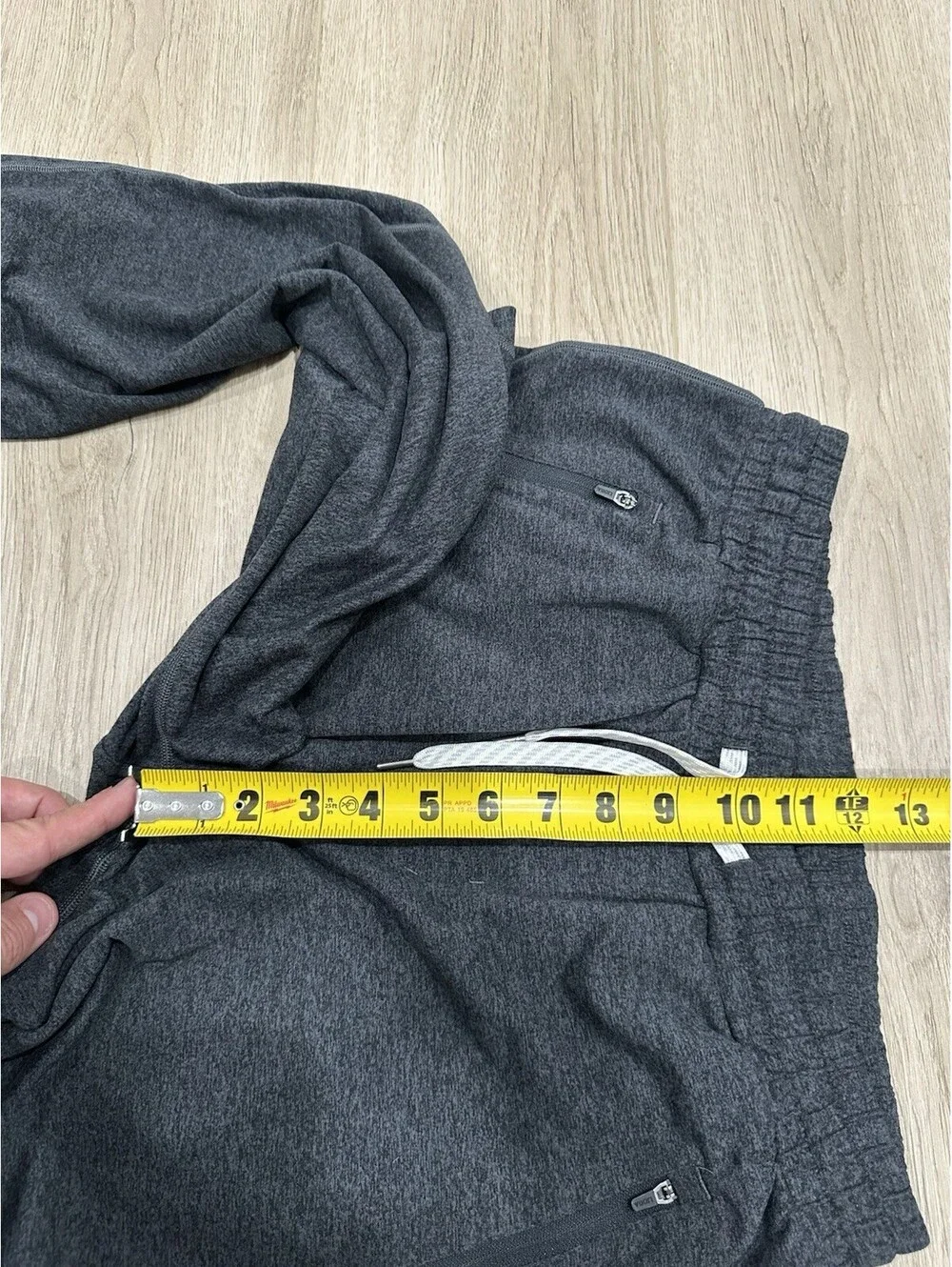 Vuori Jogger Men’s Large Pronto Performance Gray Pull On Gym V438
